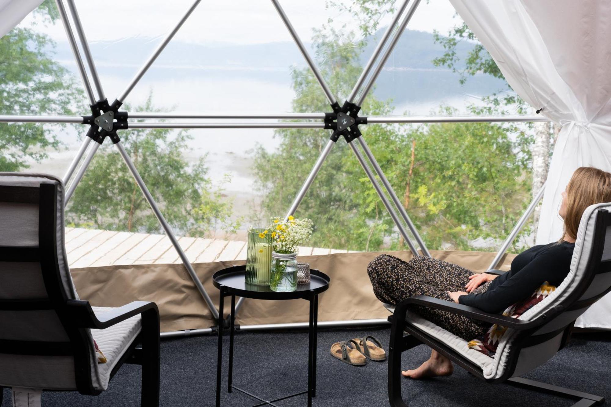 Fugelvagen, Cabins And Glamping Alvund Kültér fotó